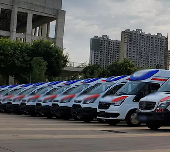 青川县服务车队展示