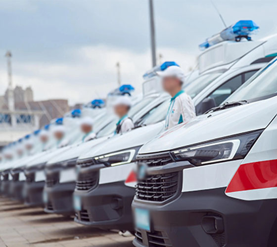 青川县服务车队展示